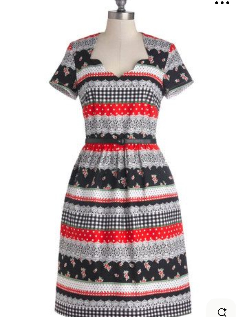 Modcloth Bea & Dot Fun Patterned Dress